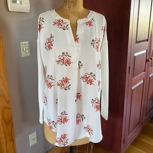 LOFT Outlet Mixed Media Tunic